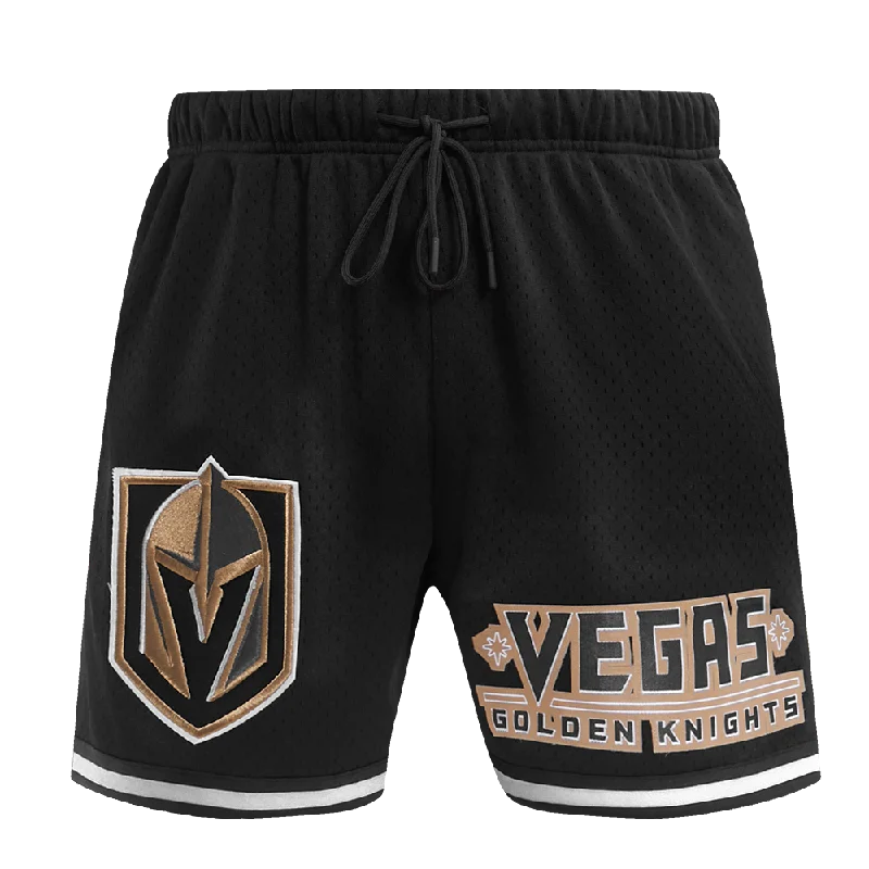 NHL VEGAS GOLDEN KNIGHTS CLASSIC MESH MEN'S SHORT (BLACK)