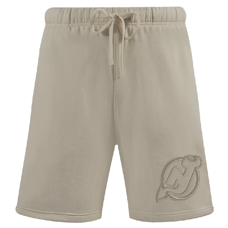 NHL NEW JERSEY DEVILS NEUTRAL MEN'S SHORT (TAUPE)