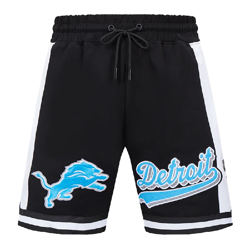 NFL DETROIT LIONS SCRIPT TAIL MEN'S DK 2.0 SHORT (BLACK)