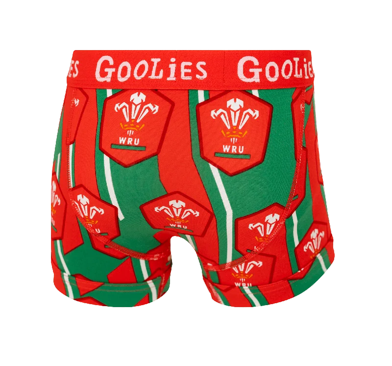 Welsh Rugby Union Alternate - Kids Boxer Shorts - Goolies