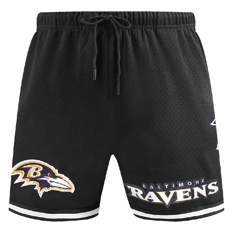 NFL BALTIMORE RAVENS CLASSIC MESH MEN'S SHORT (BLACK)