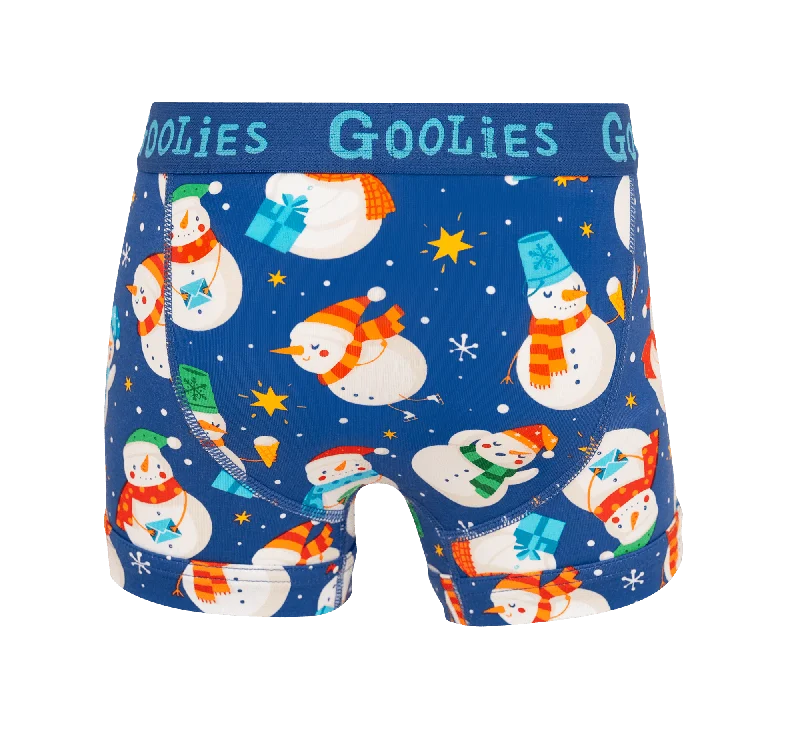 Snowman - Kids Boxer Shorts - Goolies