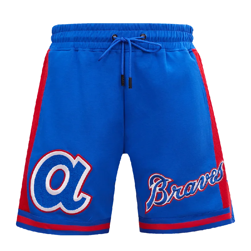 MLB ATLANTA BRAVES RETRO CLASSIC MEN'S 2.0 SHORT (ROYAL BLUE/RED)