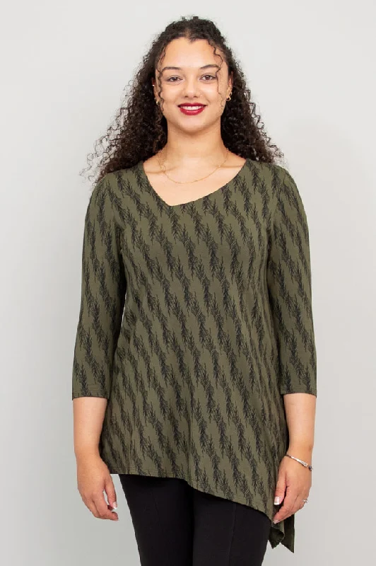 Winnie Tunic, Cedar Forest, Bamboo - Final Sale