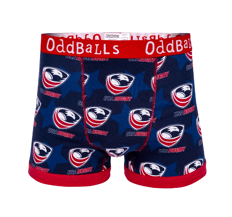 USA Rugby - Mens Boxer Shorts