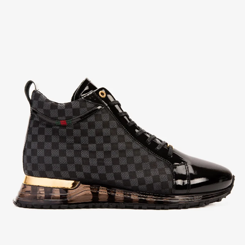 The Monte Carlo Black High-Top Men Sneaker Limited Edition