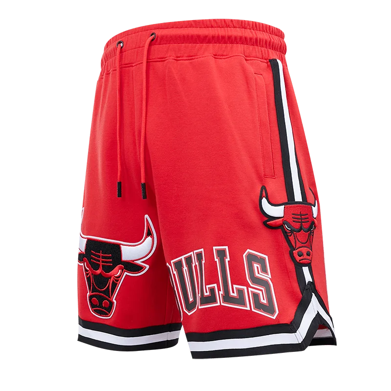 NBA CHICAGO BULLS CLASSIC CHENILLE MEN'S SHORT (RED)