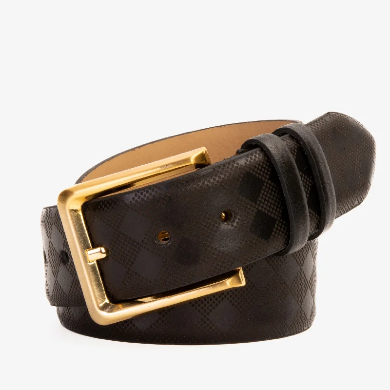 The Cenova Black Calfskin Belt