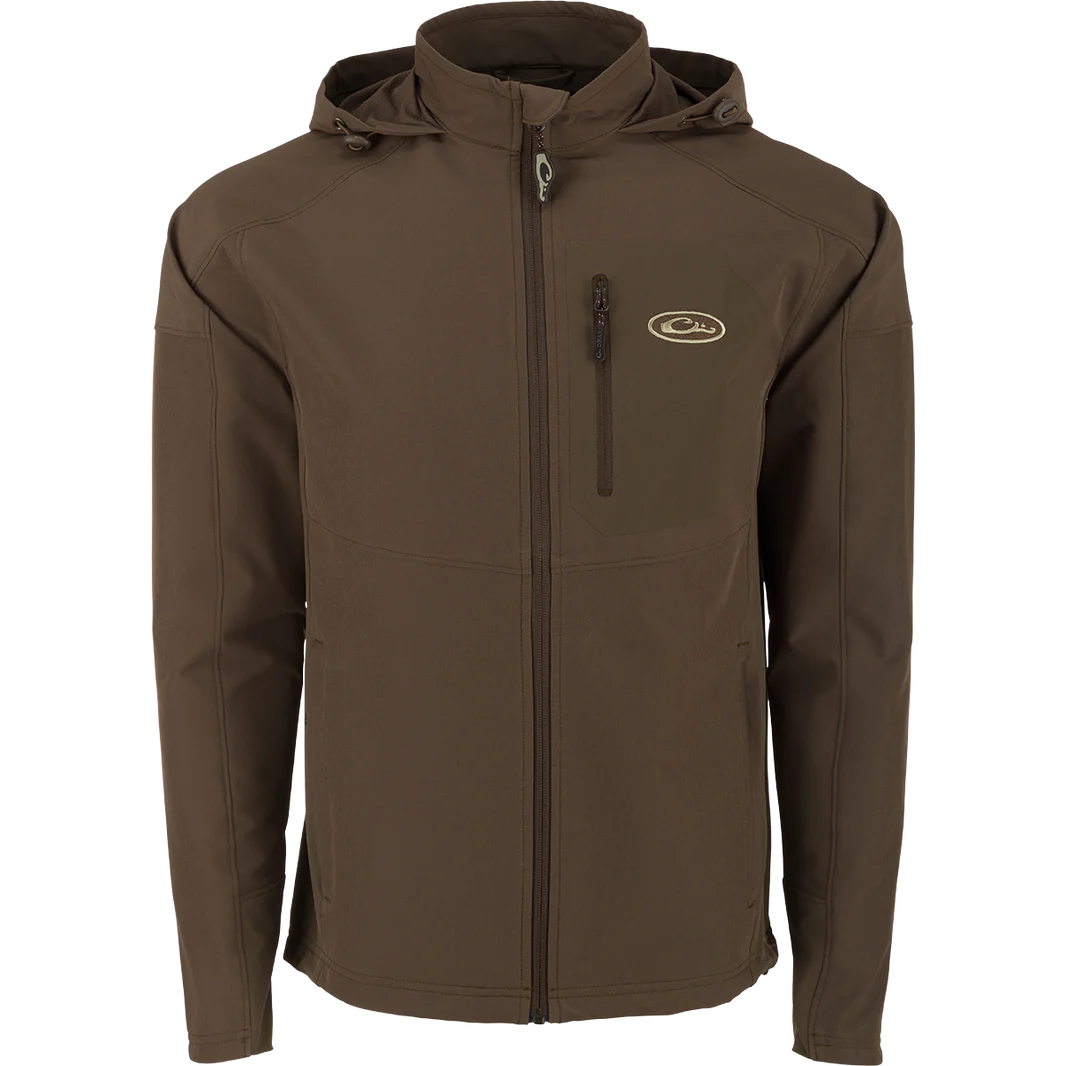 Drake Rain Brake Lightweight Solid Softshell Jacket