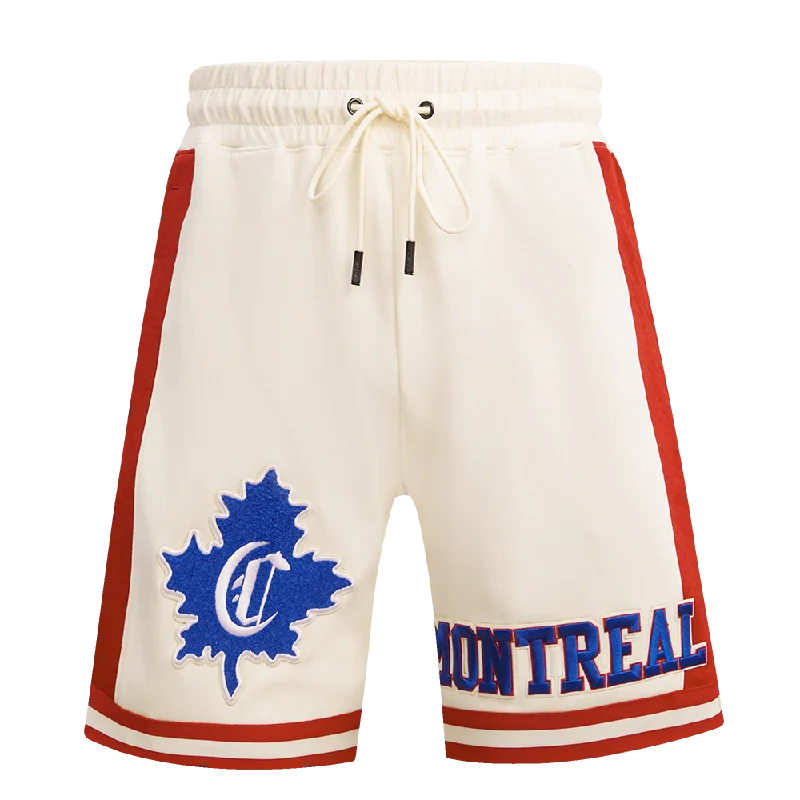 NHL MONTREAL CANADIENS RETRO CLASSIC MEN'S 2.0 SHORT (EGGSHELL/ RED)