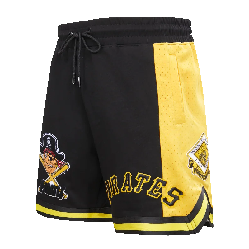 MLB PITTSBURGH PIRATES RETRO CLASSIC MEN'S 2.0 SHORT (BLACK/YELLOW)