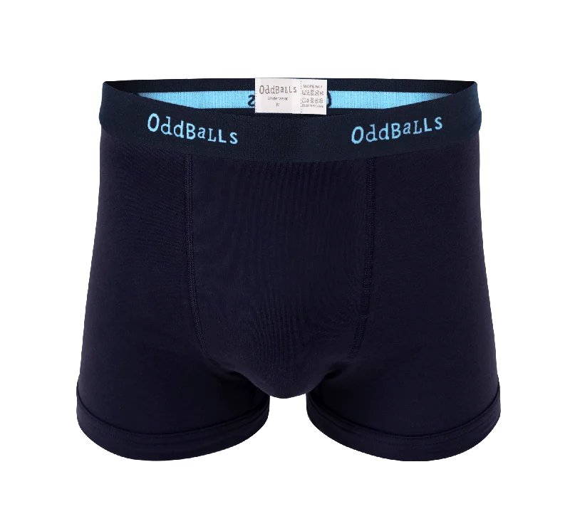 Navy/Blue OddBalls - Mens Boxer Shorts