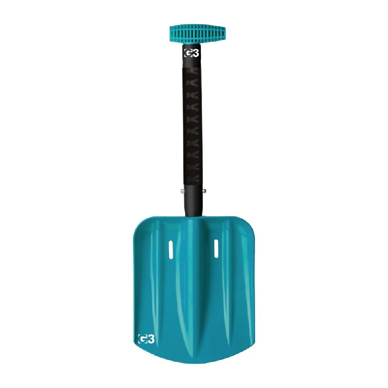 G3 SpadeTech Snow Shovel T Grip Carbon Shaft Teal