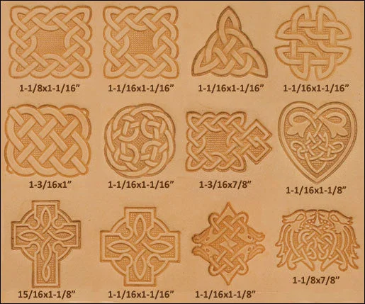 Craftool Celtic 3-D Stamp Set