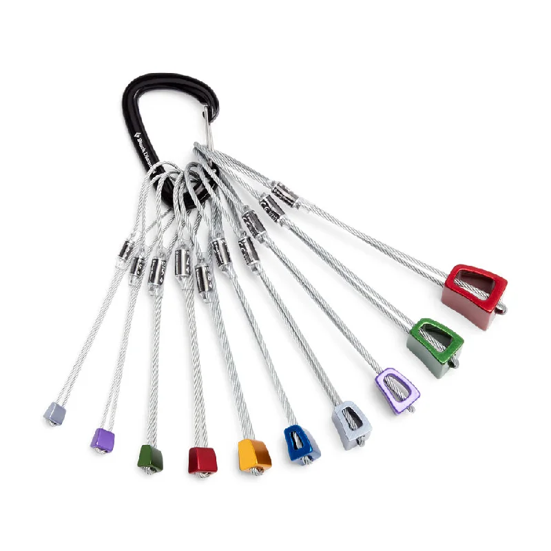 Black Diamond Anodised Wire Stopper Set 4-13