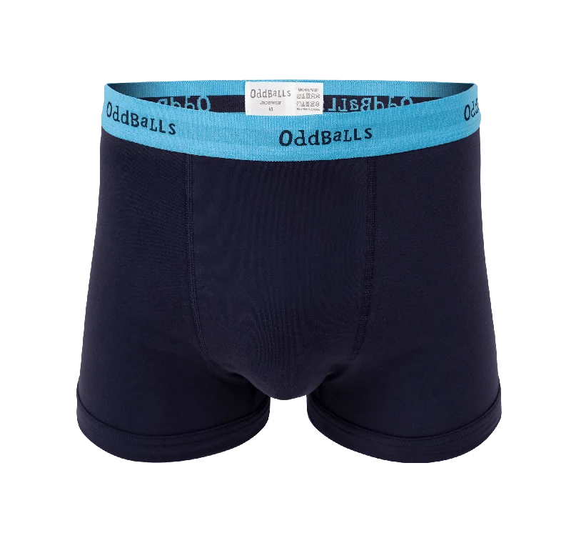 Navy/Blue - Mens Boxer Shorts