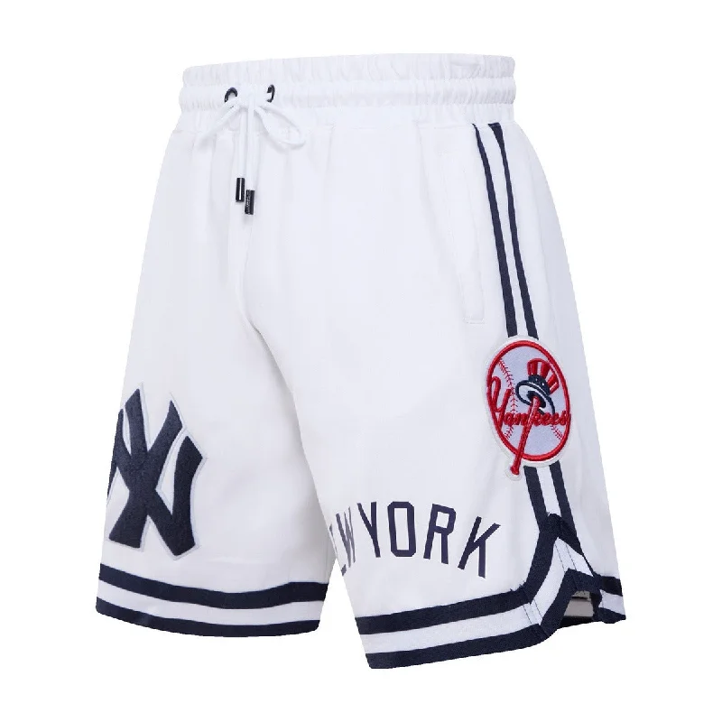 MLB NEW YORK YANKEES CLASSIC CHENILLE MEN'S SHORT (WHITE)