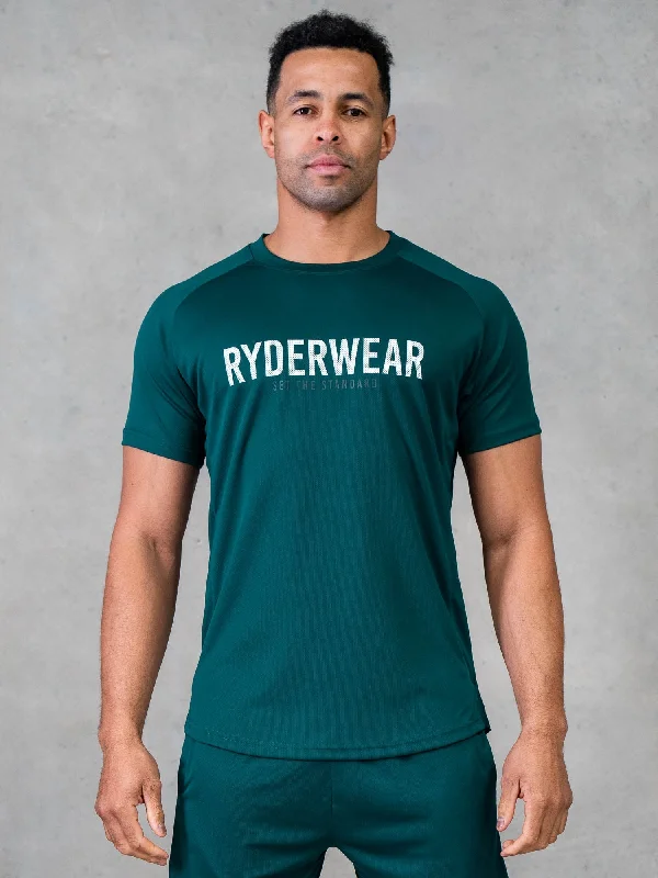 Legacy Mesh T-Shirt - Emerald