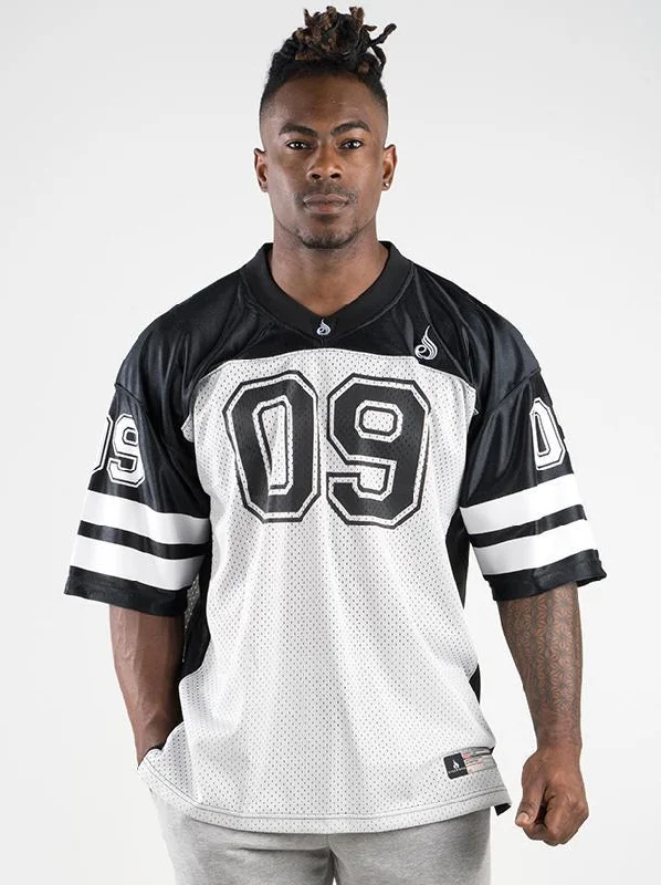 Mens Varsity Jersey - Black/Grey