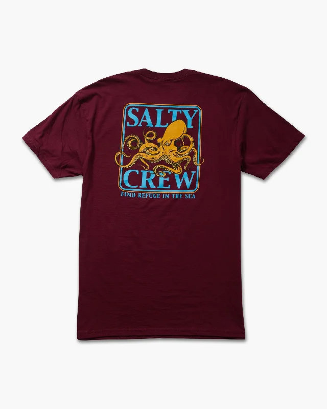 Ink Slinger Classic Tee - Burgundy