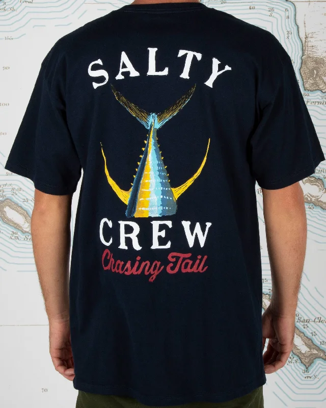 Tailed Classic Tee - Navy