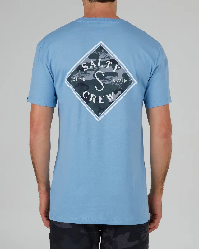 Tippet Camo Fill Premium Tee - Marine Blue