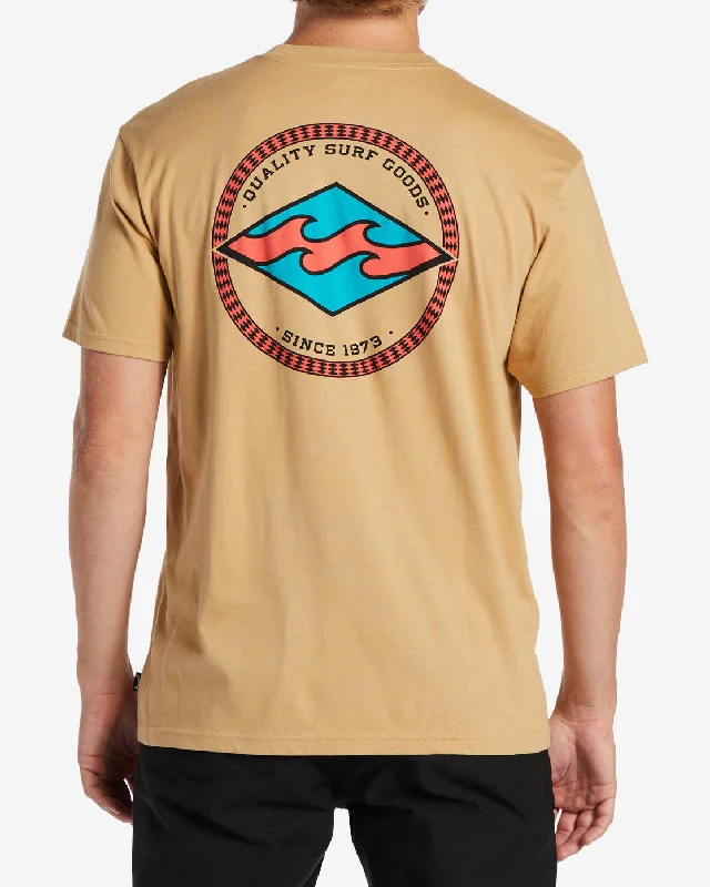 Rotor Diamond T-Shirt - Dusty Gold