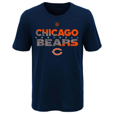 Chicago Bears Youth Outerstuff NFL Flux Short Sleeve Ultra Tee