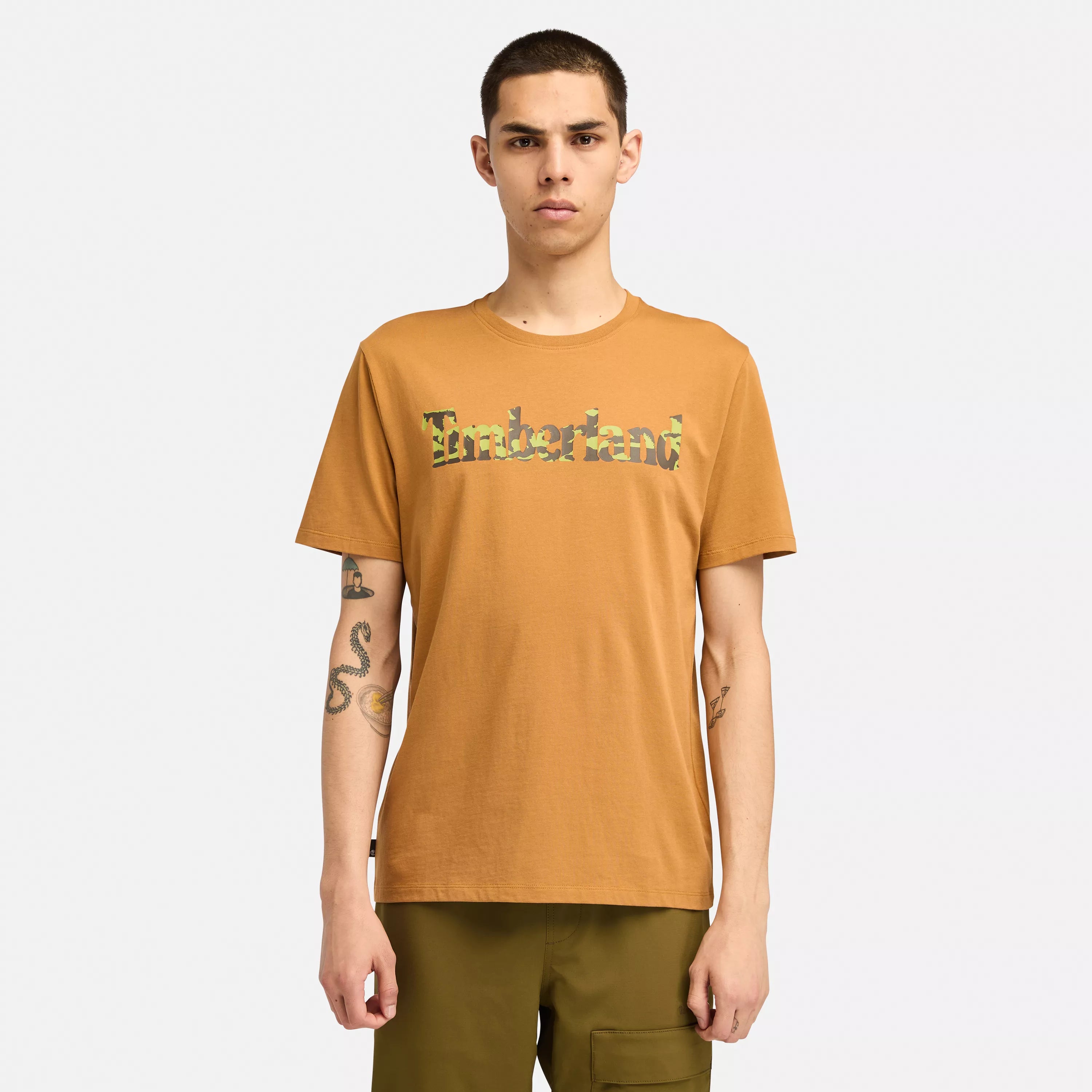 Men's Northwood Wordmark Camo Short Sleeve T-Shirt