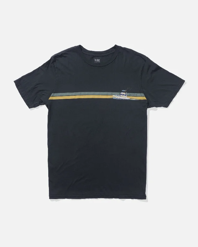 Water Line Vintage Tee - Vintage Black