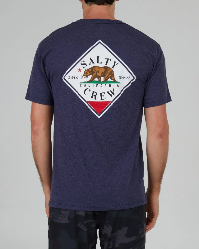 Tippet Cali Premium Tee - Navy Heather