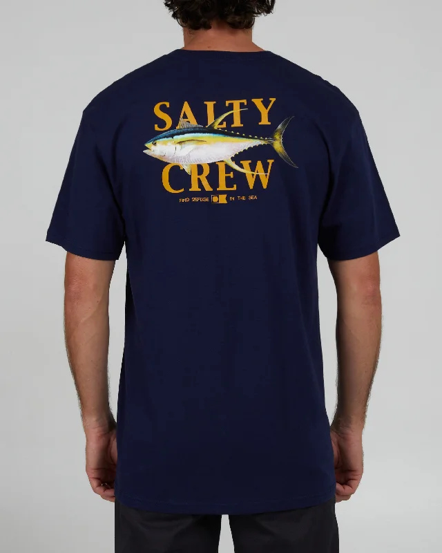 Yellowfin Classic Tee - Navy