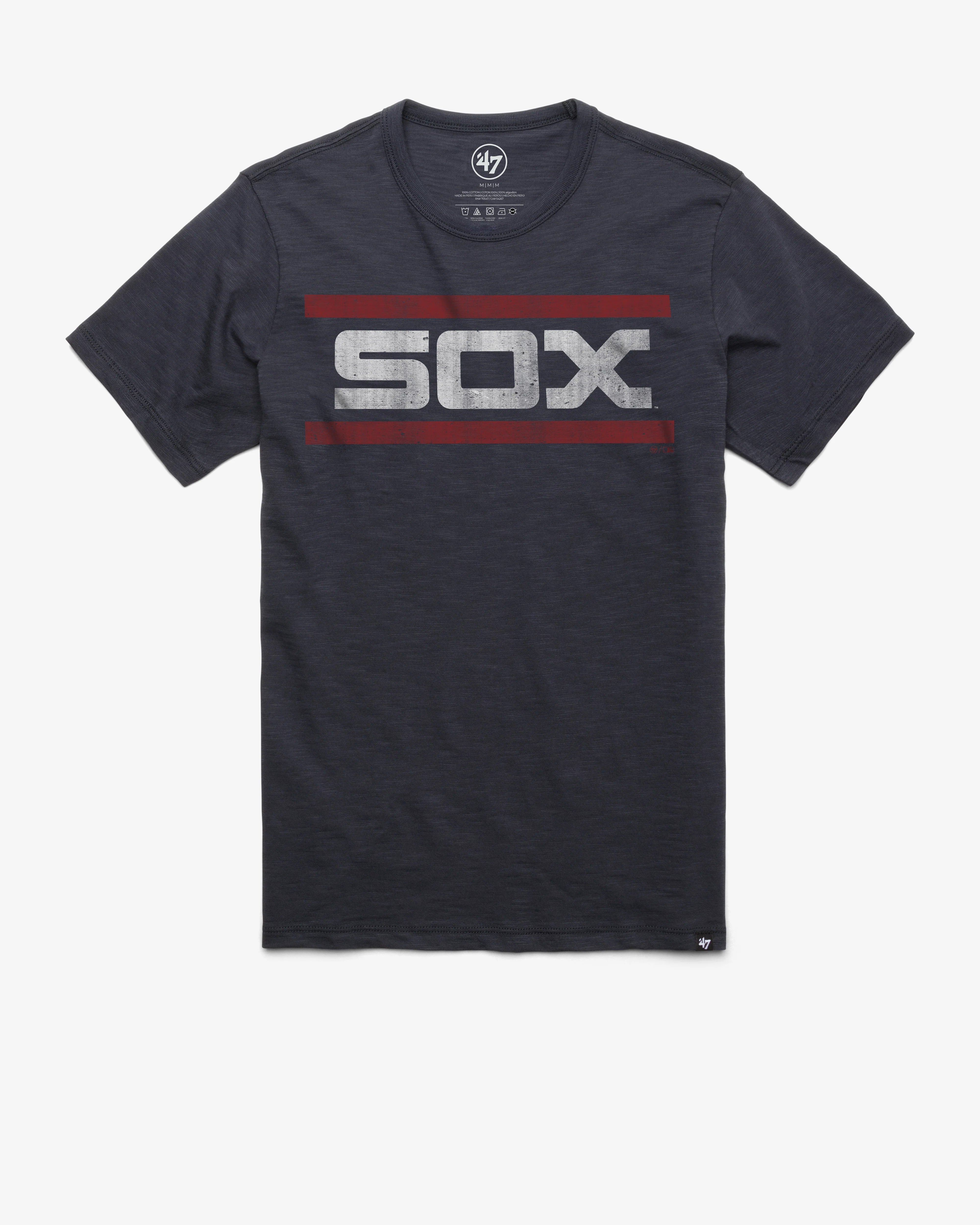 CHICAGO WHITE SOX COOPERSTOWN GRIT WORDMARK '47 SCRUM TEE