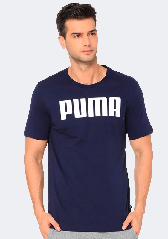 Puma Men’s Essential Logo Tee Navy