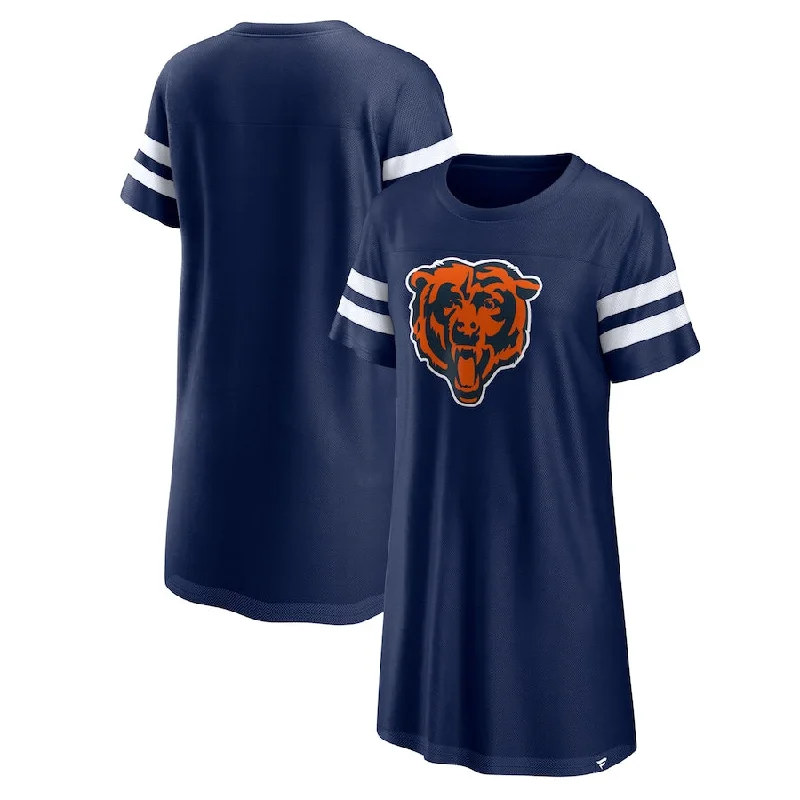 Women's Fanatics Branded Navy Chicago Bears Victory On Dress