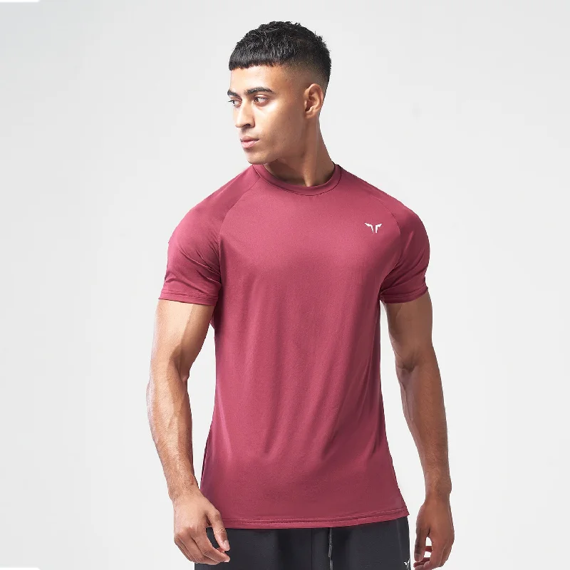 Essential Ultralight Gym Tee - Burgundy