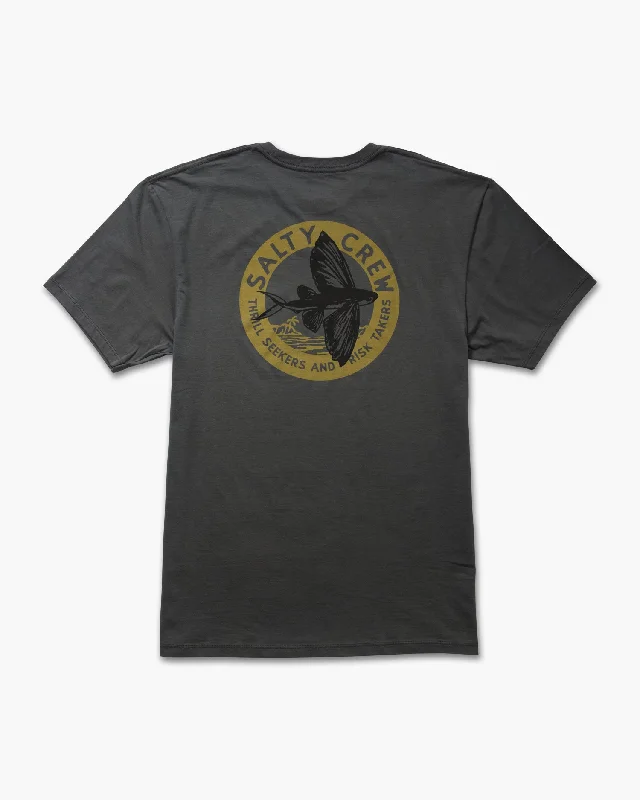 Fly By Premium Tee - Charcoal