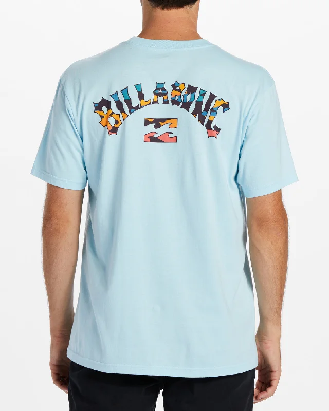 Arch Fill T-Shirt - Coastal Blue