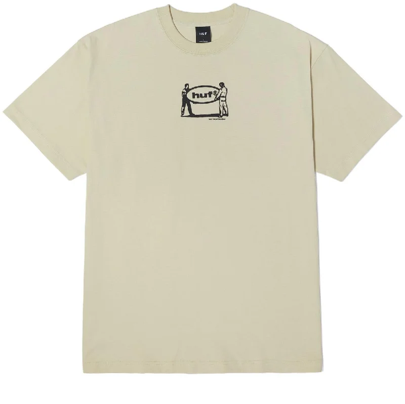 Huf Relocation T-Shirt - Stone