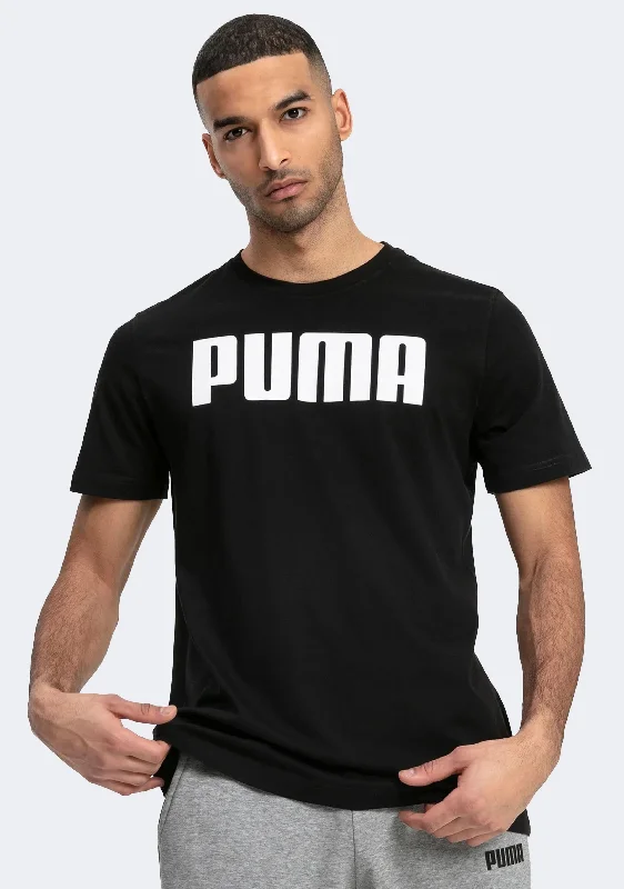 Puma Men’s Essential Logo Tee Black