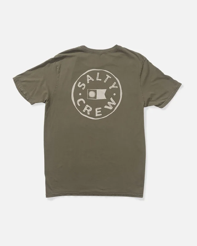 Watermark Vintage Tee - Dusty Olive