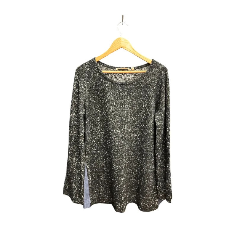 Top Long Sleeve By Soft Surroundings In Black, Size: L