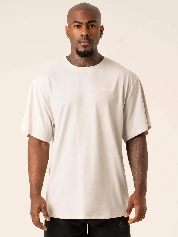 Advance Oversized T-Shirt - Stone