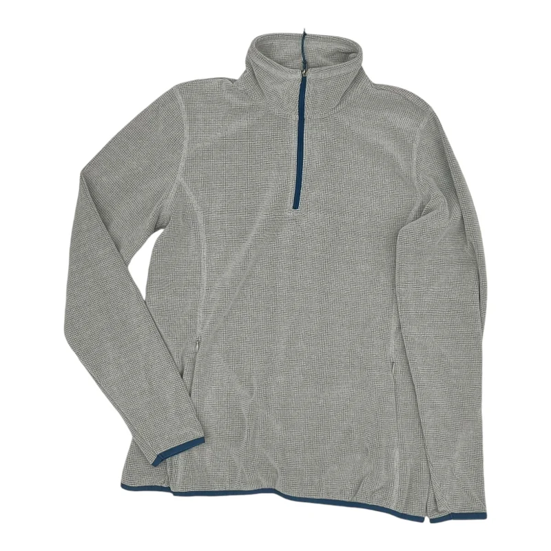 Athletic Top Ls Collar By Orvis In Grey, Size:S