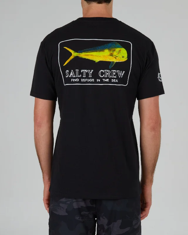 Golden Mahi Premium Tee - Black