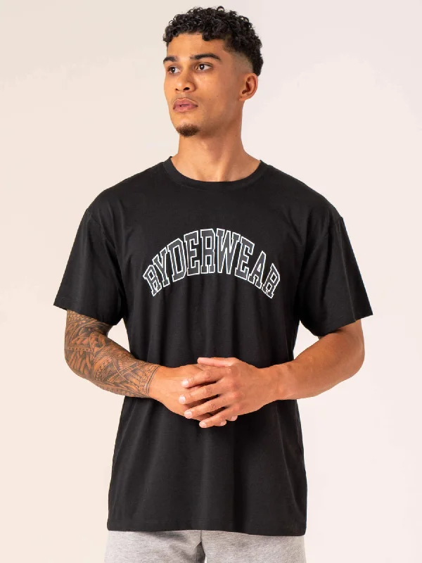 Men's Collegiate T-Shirt - Black