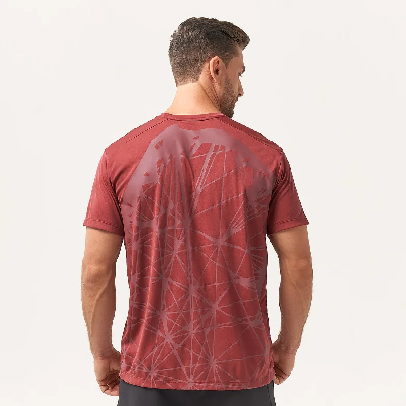 Code Urban Tee - Oxblood Red