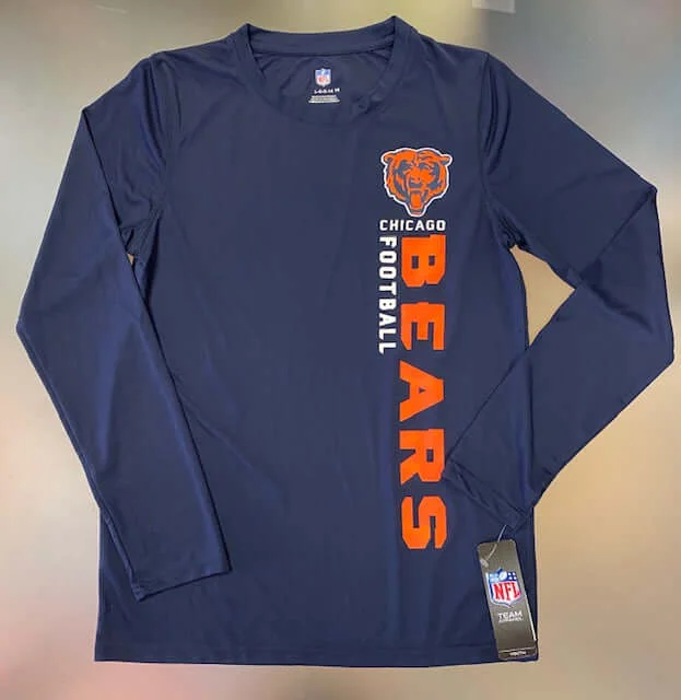 Chicago Bears NFL Youth Long Sleeve Shirt -Blue