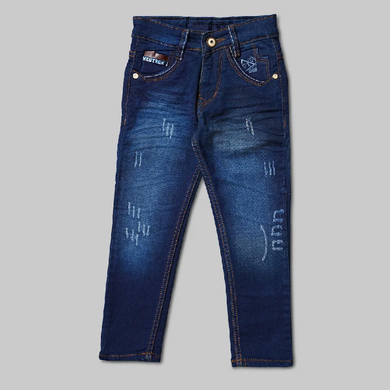 Fashionable Rugged Jeans for Boys