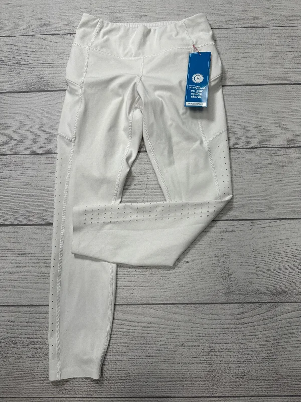 Athletic Leggings By Athleta In White, Size: S